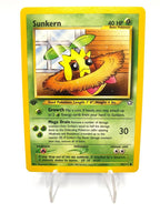 Carta Pokemon set Neo Genesis 1st Edition Sunkern 78/111 Vintage Excellent ENG