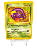 Carta pokemon Ekans 46/62 set Fossil FO Vintage Excellent No holo 1 Edizione