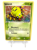 Carta Pokemon Spinarak ex Forze segrete 75/115 Holo Stamped Italiano Near mint