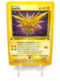 Carta pokemon Zapdos 30/62 set Fossil Vintage 1a edizione Italiano No holo Poor
