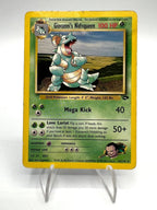 Carta pokemon Giovanni's Nidoqueen 23/132 no holo set Gym Challenge ENG Played