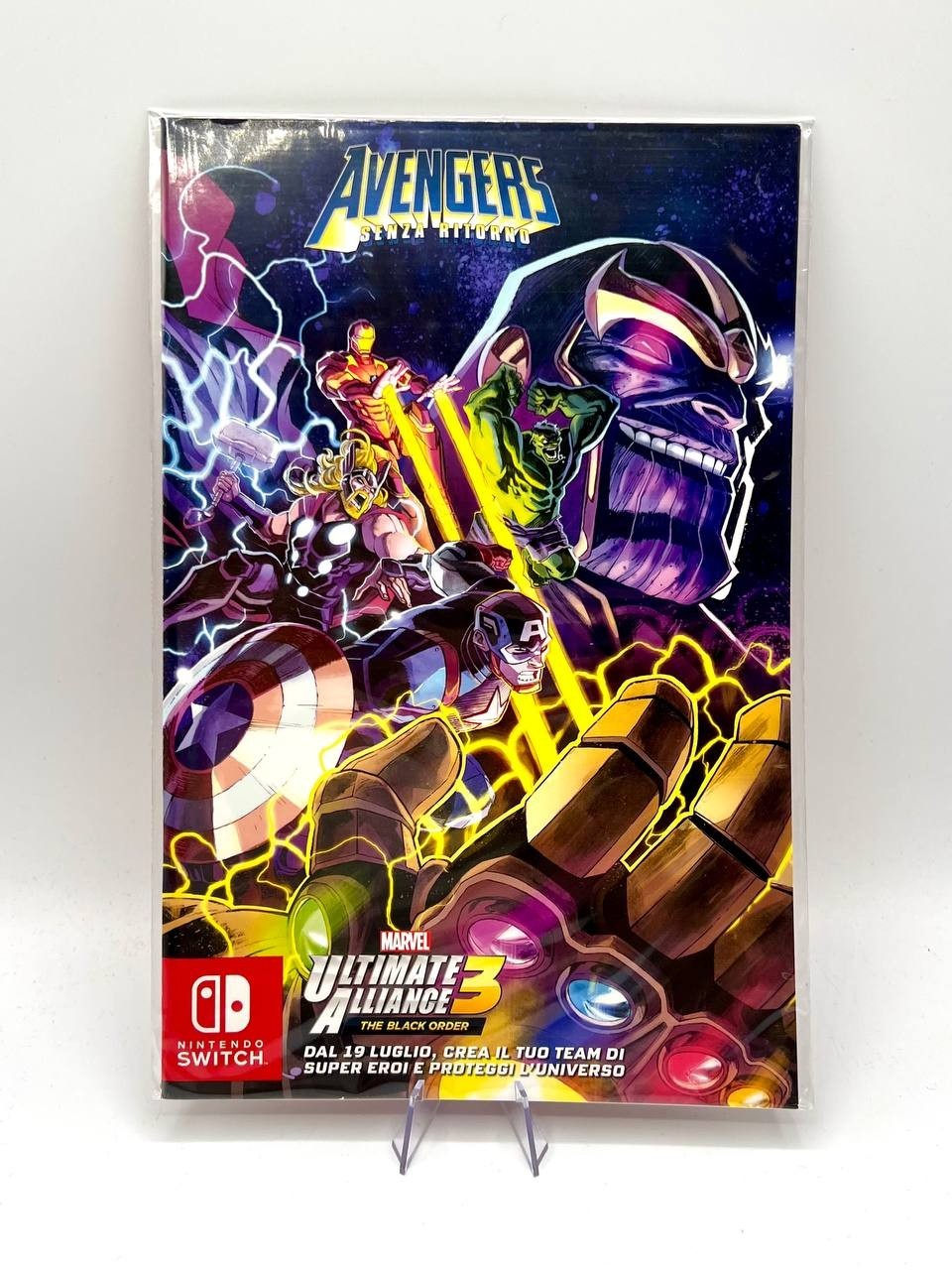 Avengers Senza Ritorno 1 Variant Nintendo Marvel Ultimate Alliance 3 Black