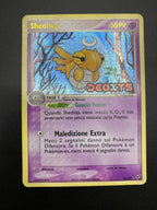 Carta Pokémon Shedinja 14/107 set EX Deoxys Holo Stamped Played Italiano