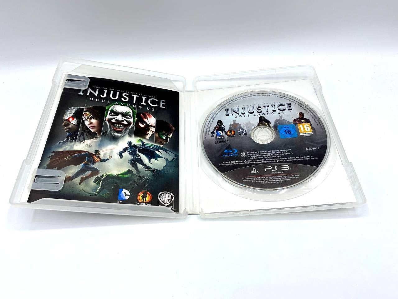 Injustice: Gods Among Us Sony PlayStation PS3 2013 Completo Funzionante Italiano