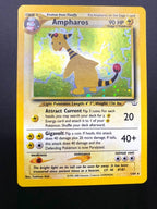 Carta Pokemon Ampharos 1/64 Holo set Neo Revelation Inglese Near mint Vintage