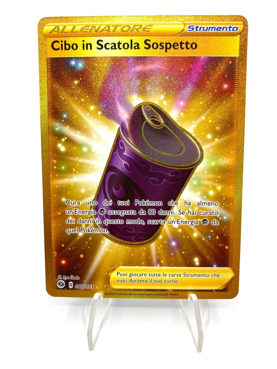 Pokemon Cibo in scatola sospetto 080/073 set Futuri campioni Near Mint Italiano