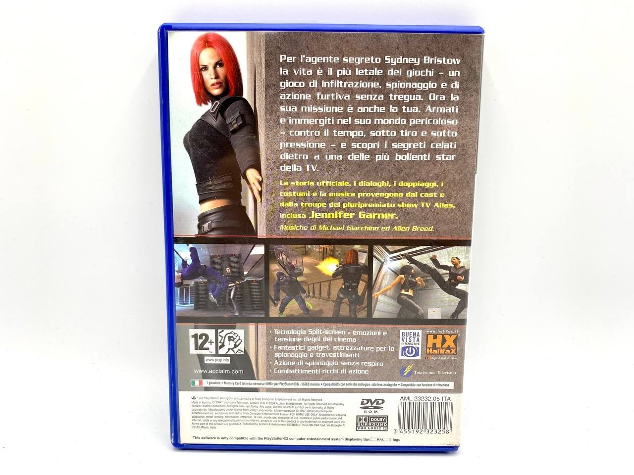 ALIAS PS2 PAL PLAYSTATION 2 ITA Italiano completo e funzionante testato