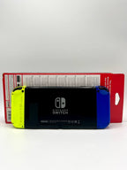Nintendo Switch 1 Console Neon Blu Giallo + Kit custodia e pellicola Funzionante