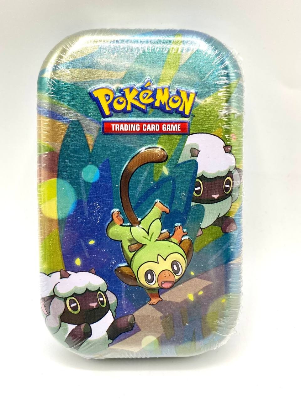 Pokemon Amici di Galar Pals Mini Tin Grookey & Wooloo Sealed Italiano 2 Bustine