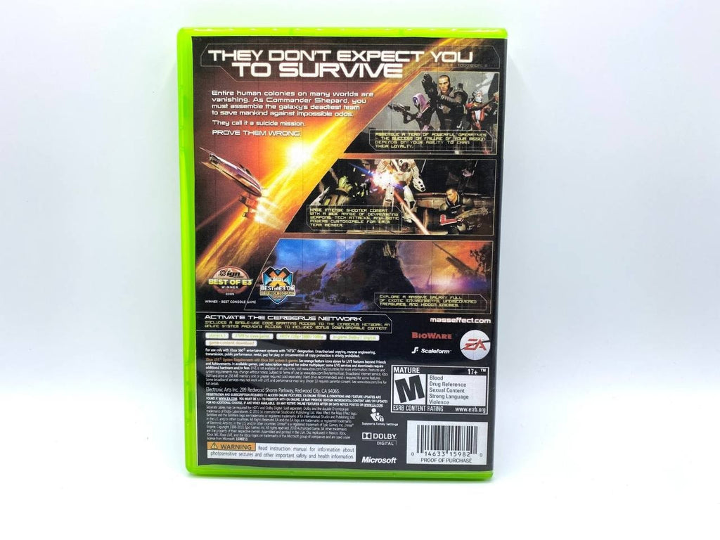 Videogioco Mass Effect 2 Microsoft Xbox 360 2010 Completo Funzionante Inglese