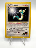 Carta Pokemon set Gym Heroes Erika's Dratini 42/132 Excellent Inglese Vintage