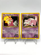 Lotto Carte pokemon Sabrina’s Slowbro 60/132 set Gym Heroes Vintage Excellent