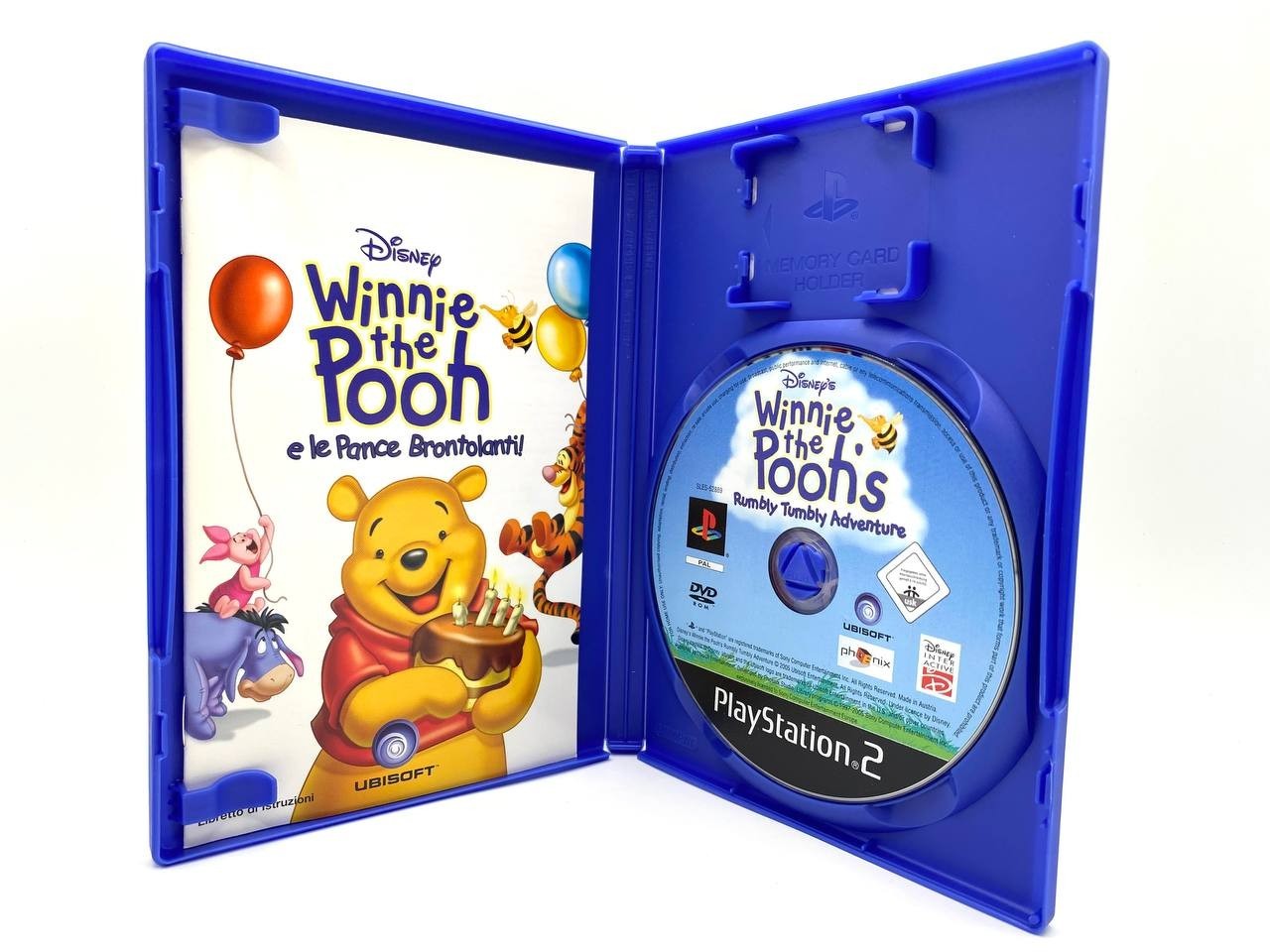 PS2 Disney Winnie The Pooh E Le Pance Brontolanti PLAYSTATION 2 ITALIANO ITA
