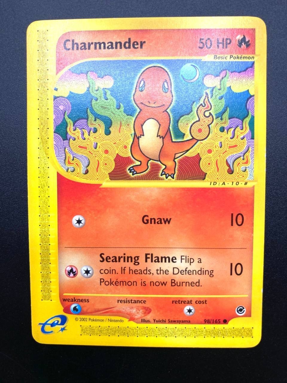 Carta Pokemon Charmander 98/165 set Expedition no holo Vintage Excellent Inglese