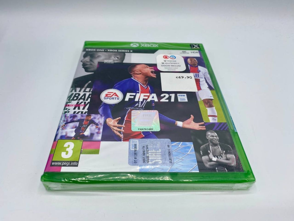 Videogioco Calcio Fifa 21 EA sports Xbox serie X S One Nuovo Sigillato Italiano