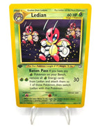 Carta pokemon Ledian 39/111 set Neo Genesis 1a edizione inglese Vintage NM ENG