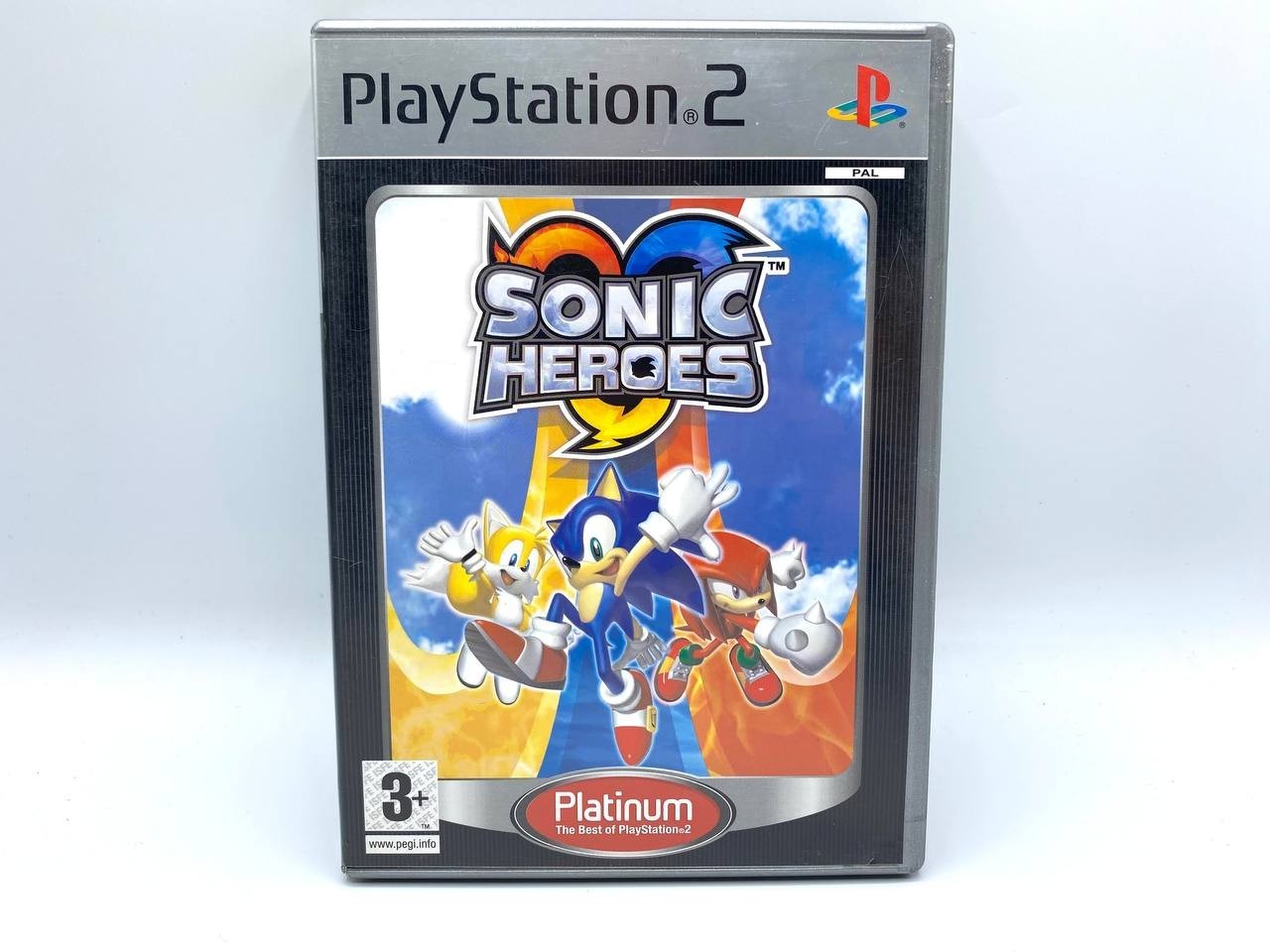 Sonic Heroes Platinum PlayStation 2 2003 Completo funzionante Italiano