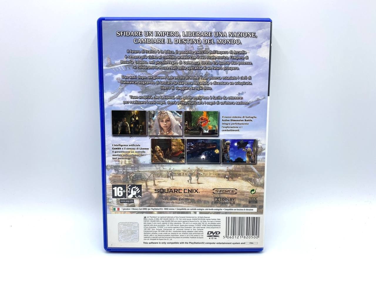 Final Fantasy XII 12 Playstation PS2 Completo Funzionante italiano Square enix