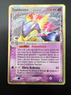 Carta pokemon Typhlosion 12/101 Holo set Specie delta EX L'isola dei draghi Good