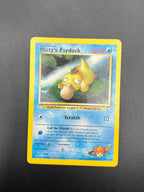 Carta Pokémon Misty's Psyduck 54/132 set Gym Heroes Vintage no holo Good