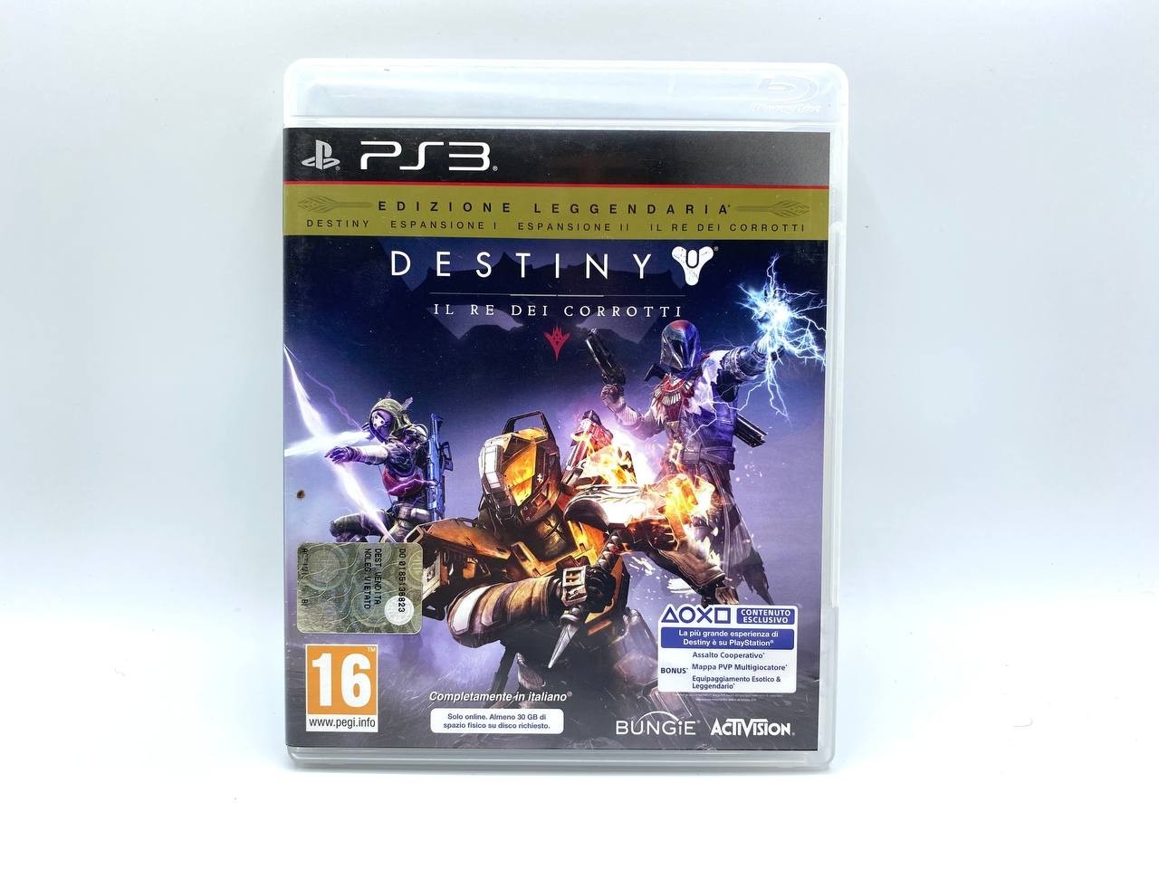 Destiny Il Re Dei Corrotti Legendary Edition PS3 Playstation 3 Completo Italiano