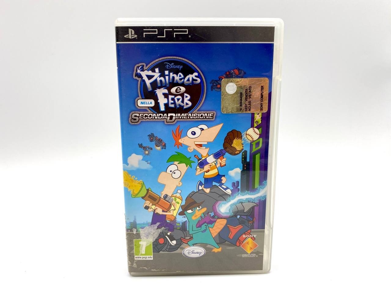 Phineas e Ferb Sony PSP Gioco Videogioco Usato Completo Funzionante Italiano