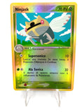 carta pokemon Ninjask 38/97 Reverse Holo set EX Drago 2004 Vintage Near mint