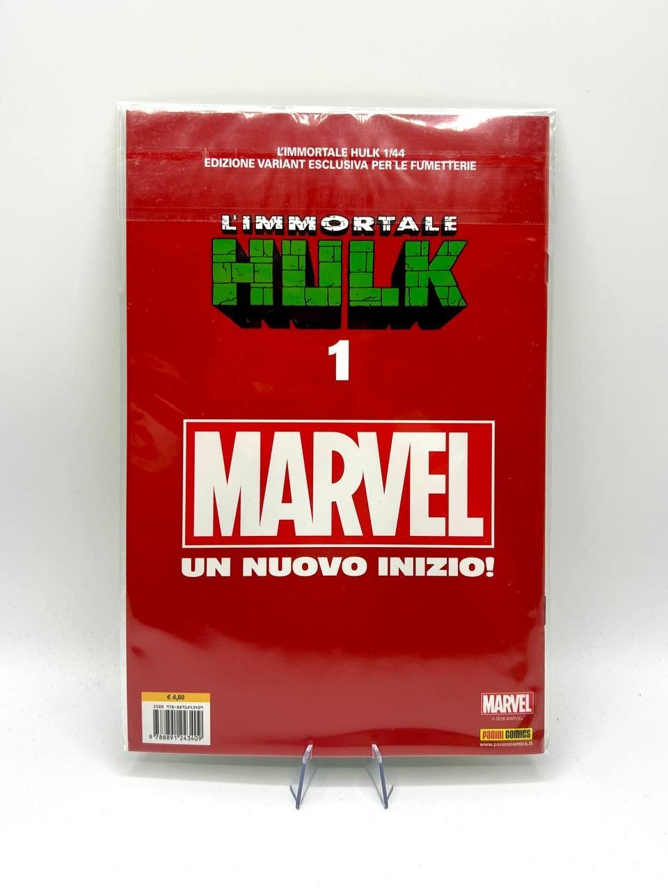 HULK L'IMMORTALE n. 1 (44) Edizione VARIANT ESCLUSIVA Fumetterie Panini