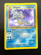 Carta Pokemon Kingdra 8/111 MP Holo Italiano set Neo Genesis Poor Vintage