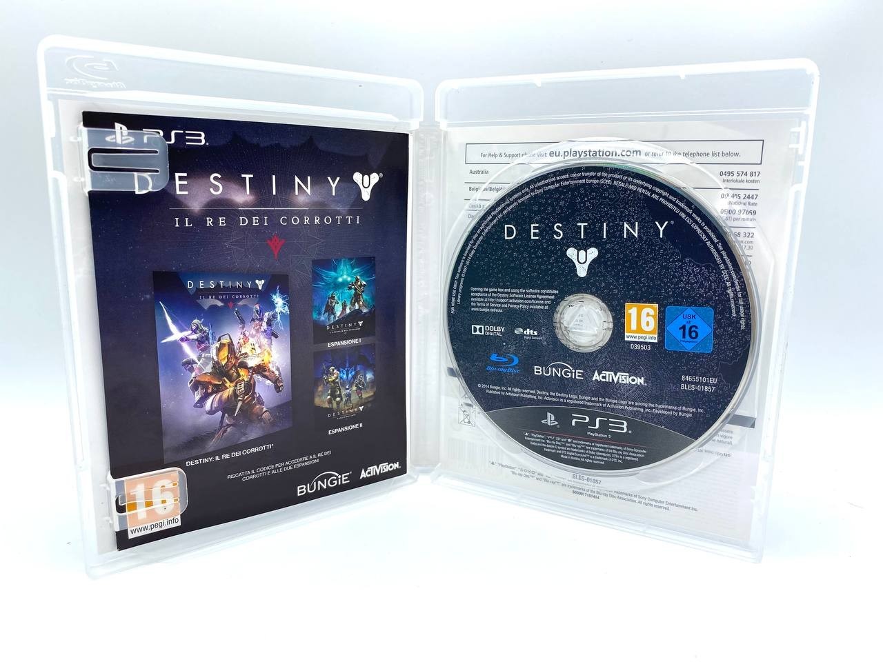 Destiny Il Re Dei Corrotti Legendary Edition PS3 Playstation 3 Completo Italiano