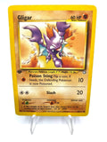 Carta pokemon Gligar 59/111 set Neo Genesis Inglese Good 1a edizione Vintage
