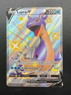 Pokemon Lapras V SV110/SV122 Full Art Holo SHF Shiny Fates Shiny Near mint ITA