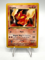 Carta pokemon Slugma 53/64 Neo Revelation Inglese Vintage Excellent 1a edizione