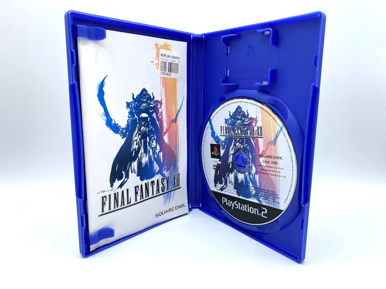 Final Fantasy XII 12 Playstation PS2 Completo Funzionante italiano Square enix