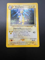 Carta pokemon Ampharos 1/111 set Neo Genesis Holo Good Italiano Vintage Holo