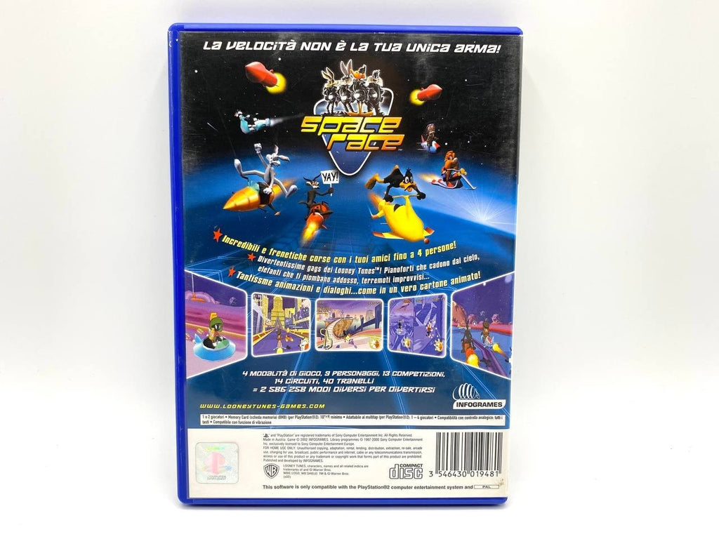 Looney Tunes: Space Race Sony Ps2 Playstation Completo funzionante Italiano