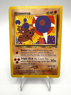 Carta pokemon Hitmontop 22/75 set Neo Discovery Vintage Good no holo Inglese