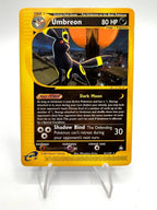 Carta Pokemon Umbreon 41/147 set Aquapolis No holo Inglese Excellent Vintage