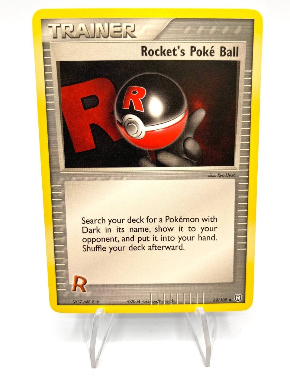 carta pokemon Rocket's Poke Ball 89/109 set Team Rocket Returns Near mint ENG