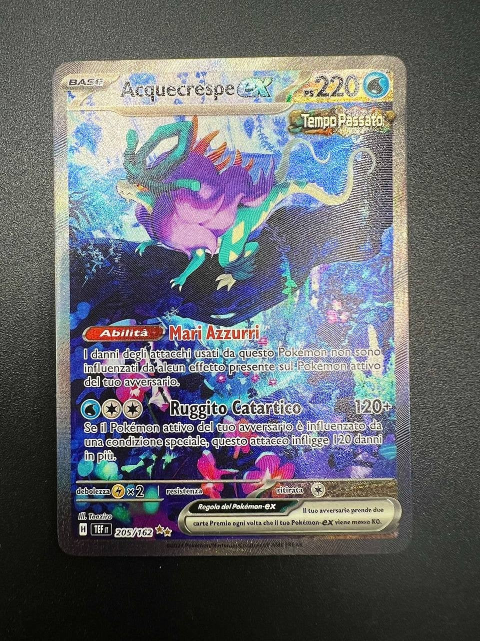 Acquecrespe ex TEF 205/162 cronoforze italiano near mint alt art tempo passato