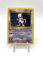Pokémon TCG Mewtwo shadowless Base Set 10/102 rara Holo inglese played