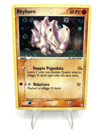 Carta pokemon Rhyhorn 70/101 set ex leggende nascoste italiano Near mint Holo