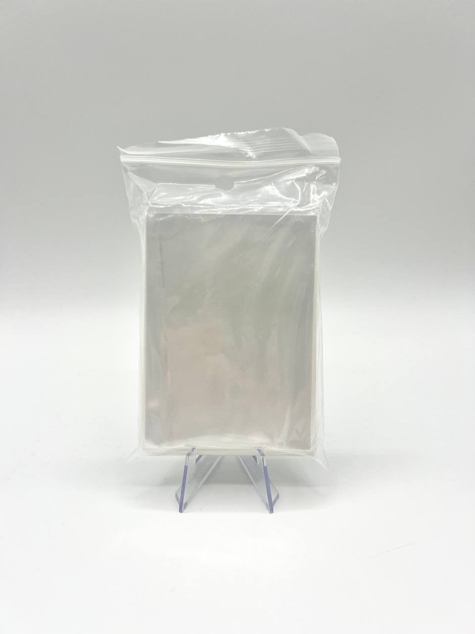 100 Sleeves Protettive PYN 63.5 x 88 CLEAR POLYPROPYLENE ACID FREE NO PVC