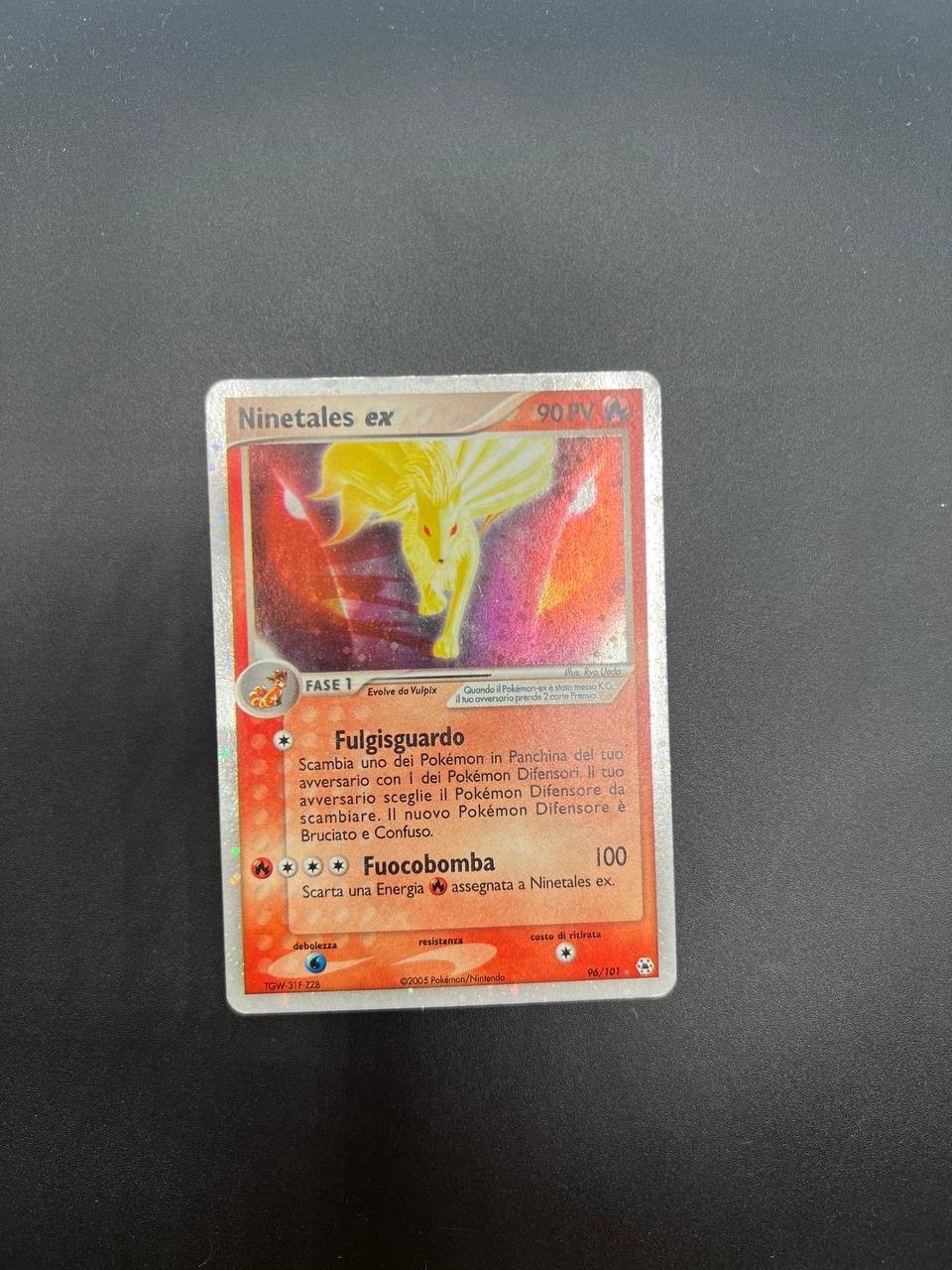 Carta pokemon Ninetales ex 96/101 ex Leggende nascoste Holo good Italiano