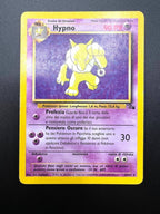 Carta Pokemon Hypno 23/62 set Fossil FO Rara Italiano Vintage Poor no holo
