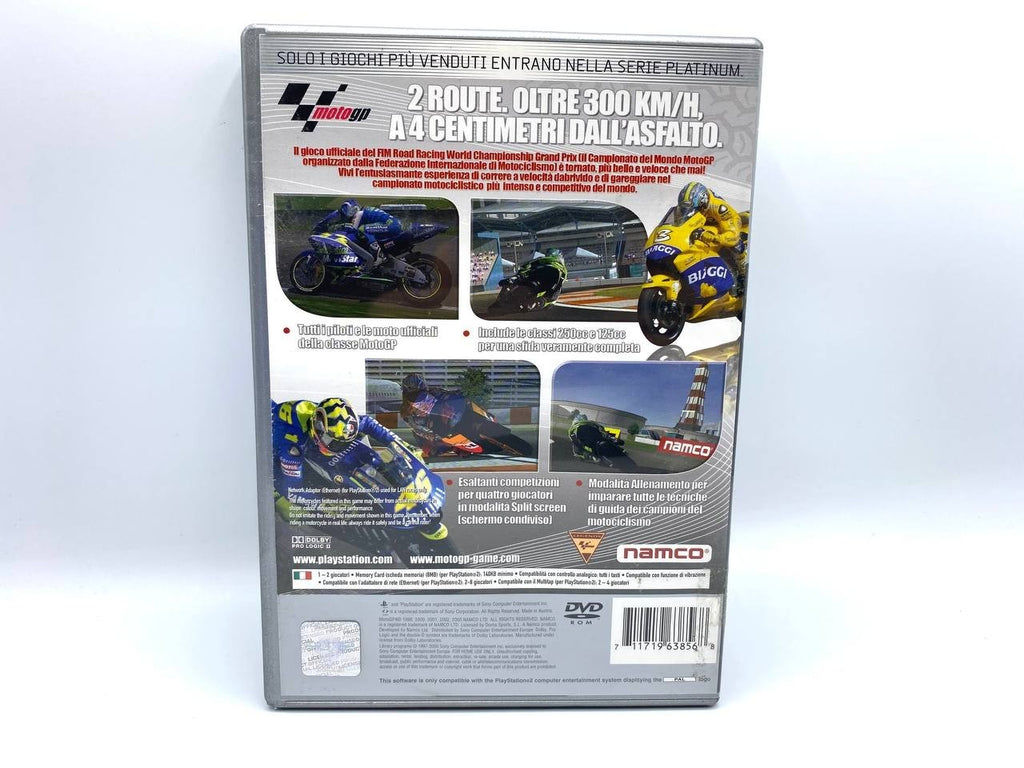 MOTOGP 4 PS2 PLAYSTATION 2 sony COMPLETO Funzionante Italiano Platinum