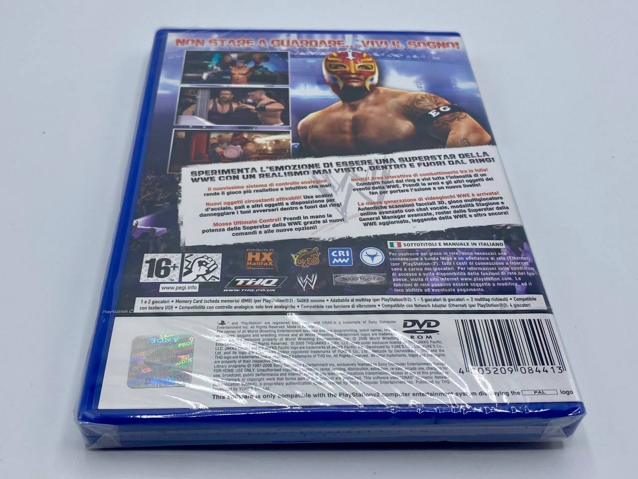 WWE SmackDown VS Raw 2007 PS2 Sony Playstation 2 ITALIANO gioco nuovo SEALED