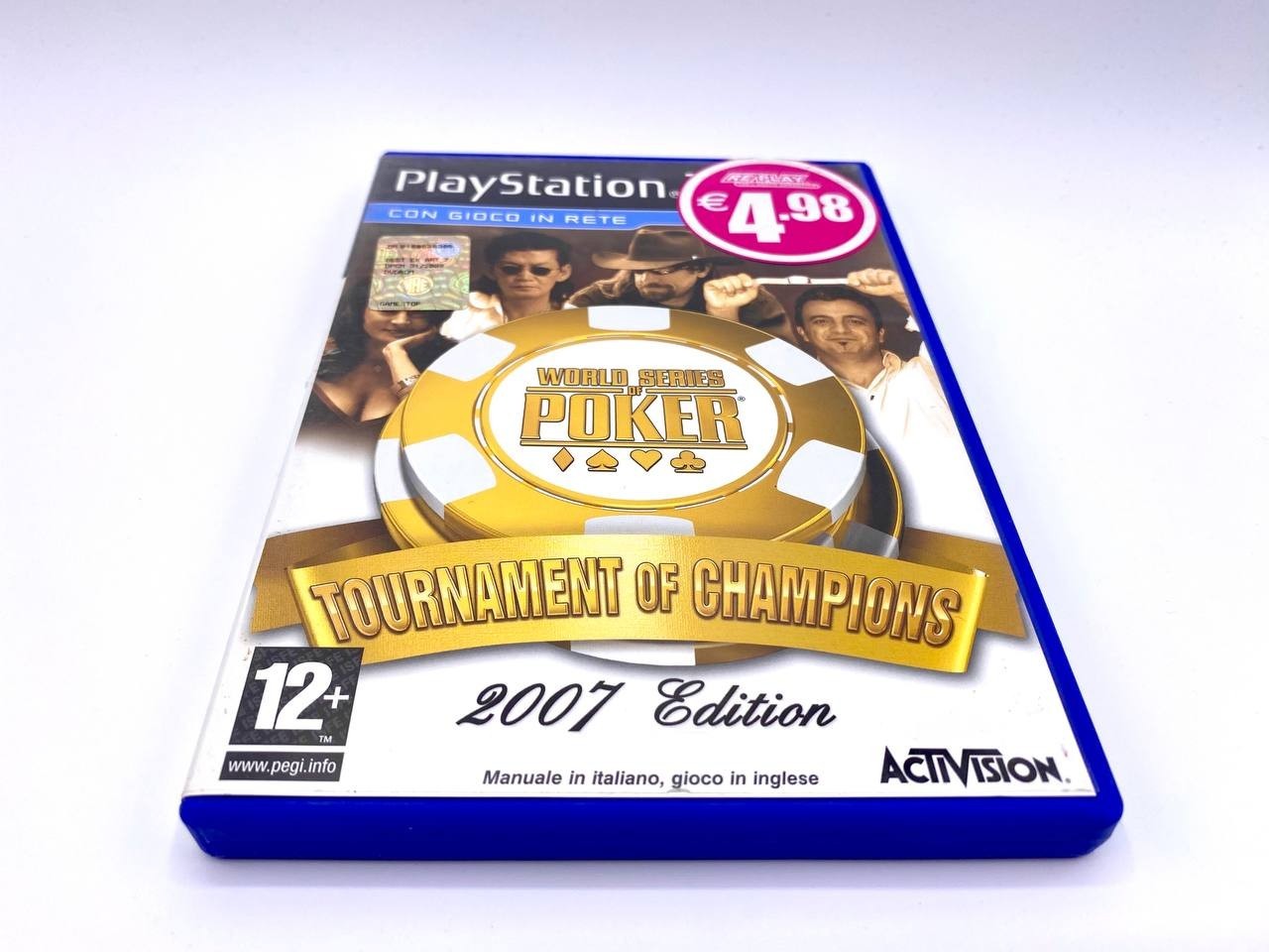 Gioco World Series Of Poker 2007 Edition Ps2 Pal Ita Usato Funzionante Completo