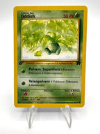 Carta pokemon Oddish 63/82 Team Rocket Italiano 1a edizione Excellent Vintage