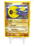 Carta pokemon Lunatone 36/107 set Ex Deoxys Holo Stamped Played Inglese ENG